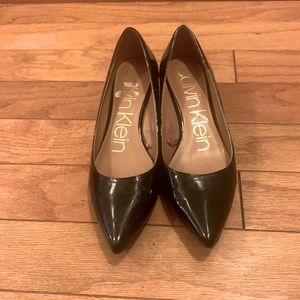 Patent Leather Calvin Klein Wedge